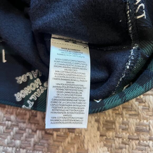 POLO RALPH LAUREN KIDS graphic-print long-sleeve hoodie Sz Large (14-16) - Picture 3 of 4